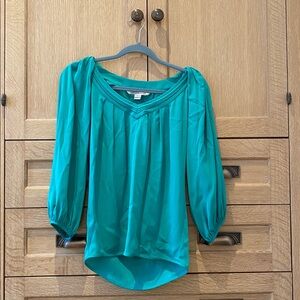 Diane Von Furstenberg Vibrant Green Top